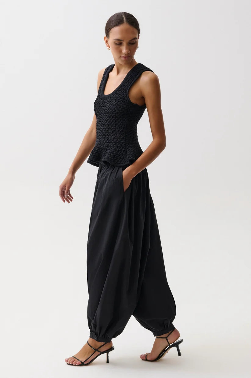 Noir Liya Poplin Balloon Pant