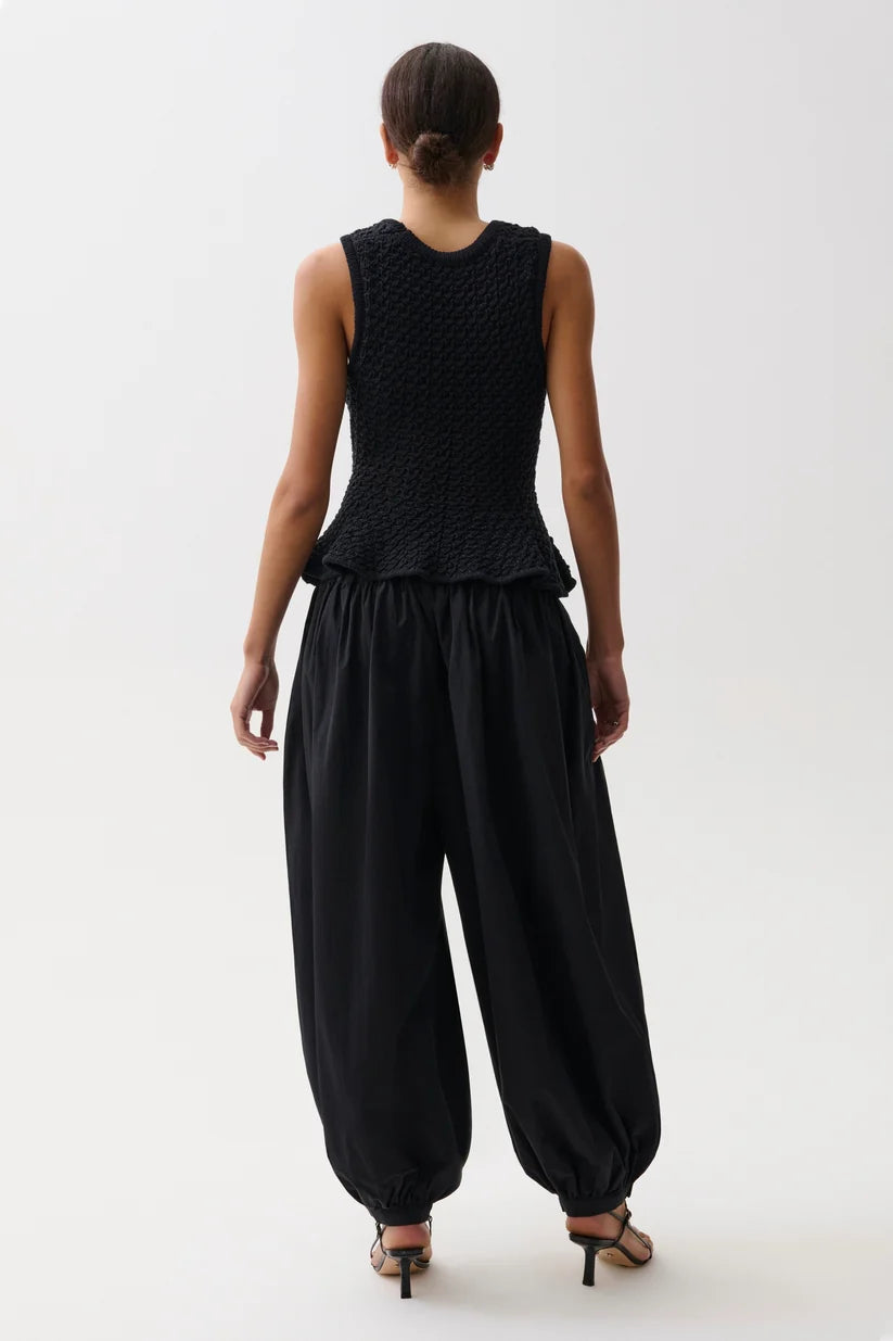 Noir Liya Poplin Balloon Pant