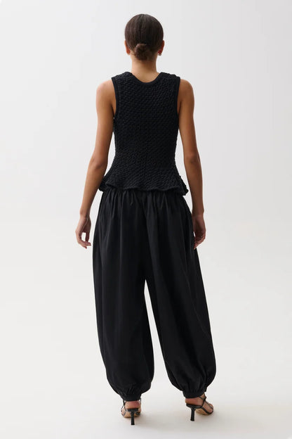 Noir Liya Poplin Balloon Pant