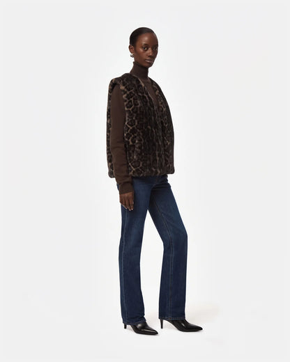 Dark Leopard Lyle Vest