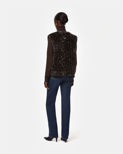 Dark Leopard Lyle Vest