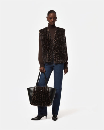 Dark Leopard Lyle Vest