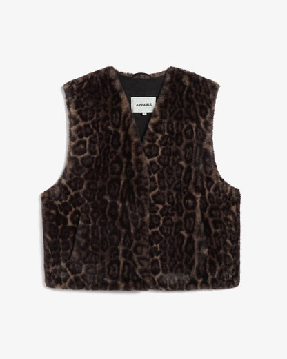 Dark Leopard Lyle Vest