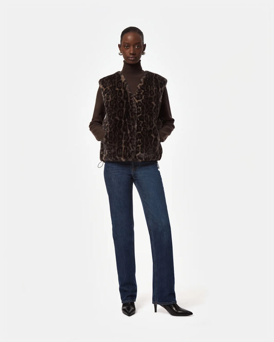 Dark Leopard Lyle Vest