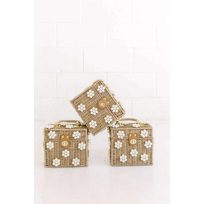 WICKER BUCKET DAISY