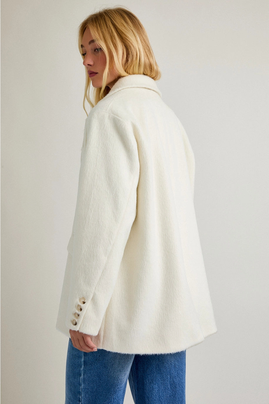 OVERSIZED BLAZER - IVORY