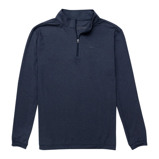 NAVY PERFORMANCE QUARTER ZIP