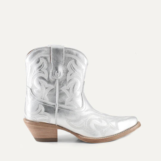 REGINA SILVER BOOTS