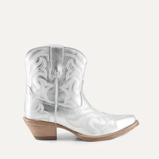 REGINA SILVER BOOTS