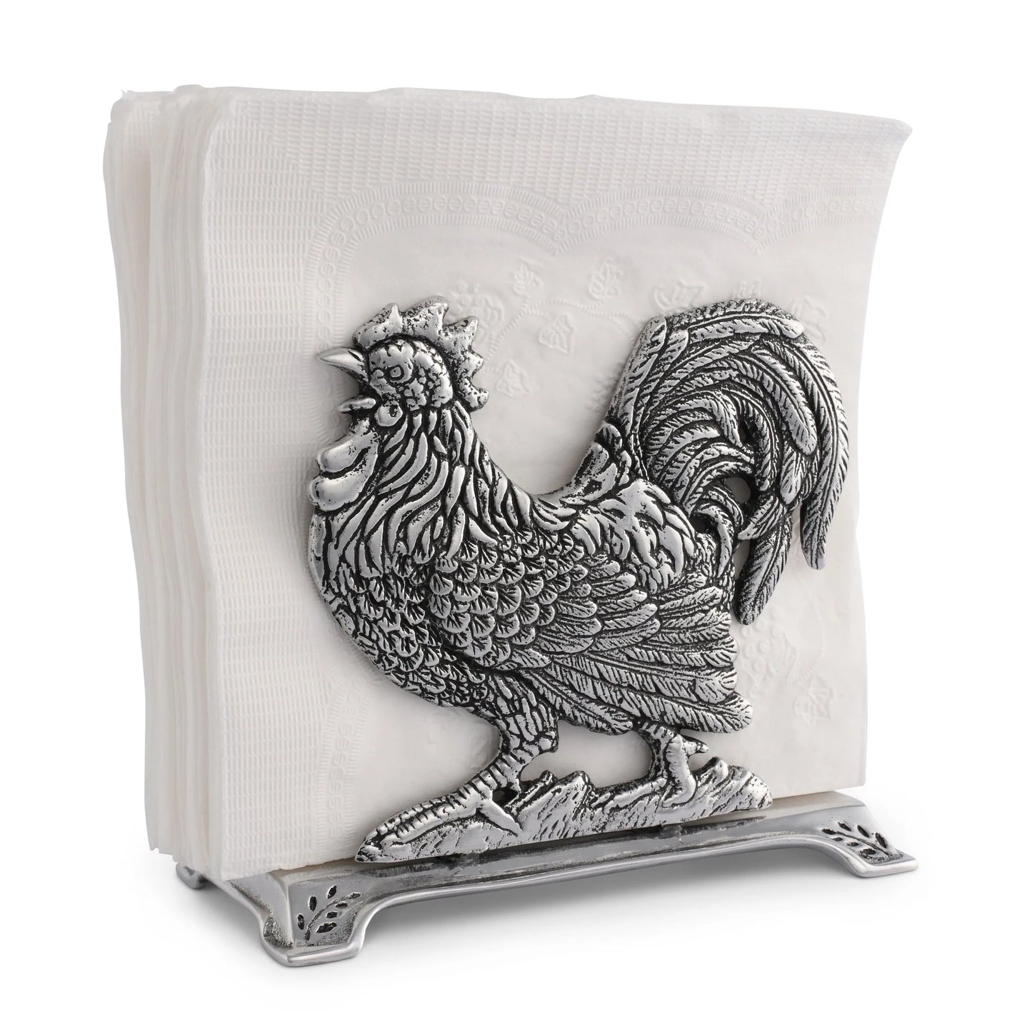 ROOSTER UPRIGHT NAPKIN HOLDER