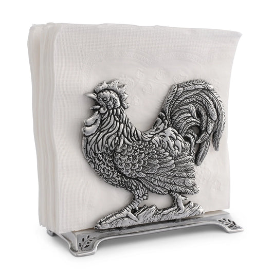 ROOSTER UPRIGHT NAPKIN HOLDER
