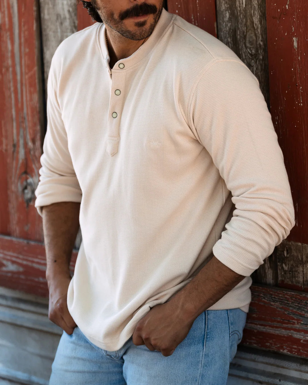 Standard Waffle Henley