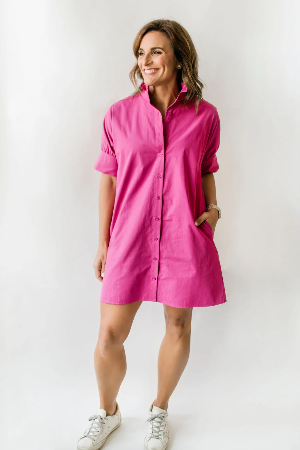 Short Ruffle Dress