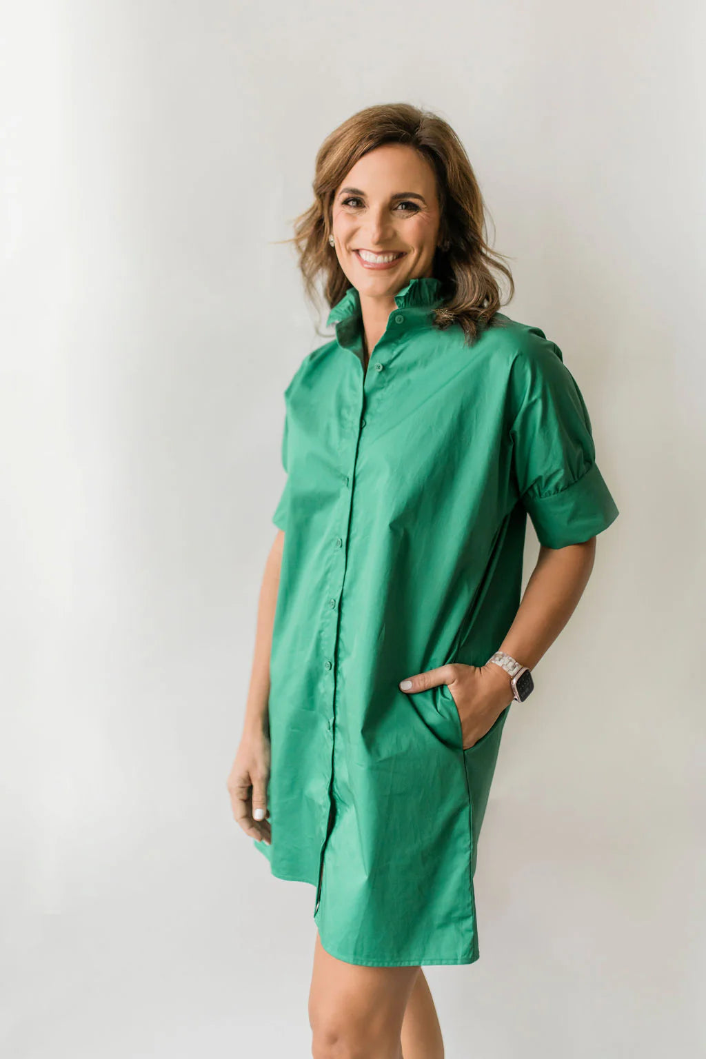 Short Ruffle Dress