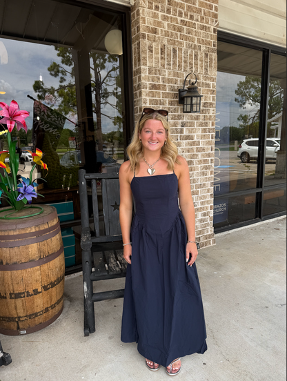 Sadee Open Back Dress