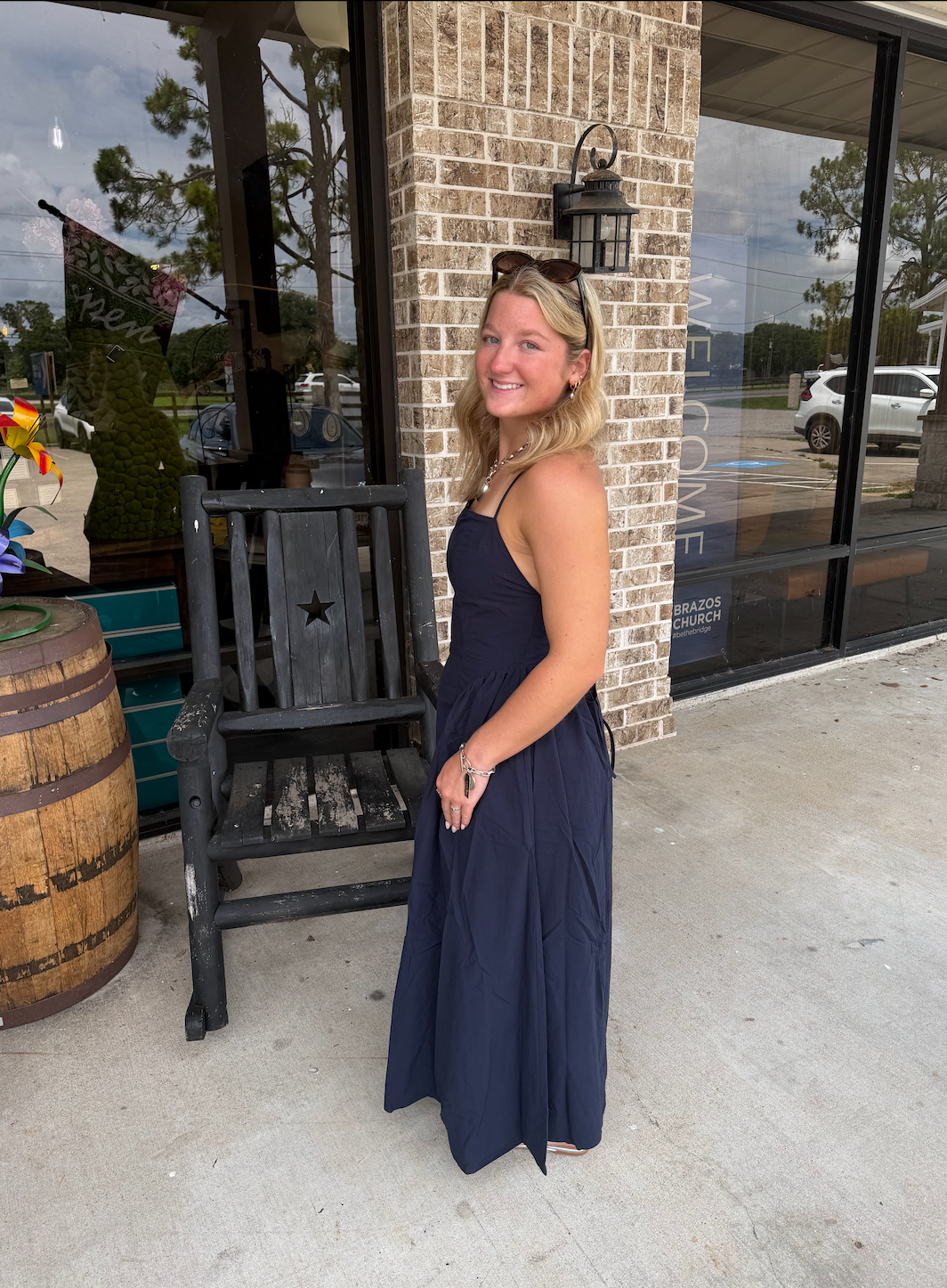Sadee Open Back Dress