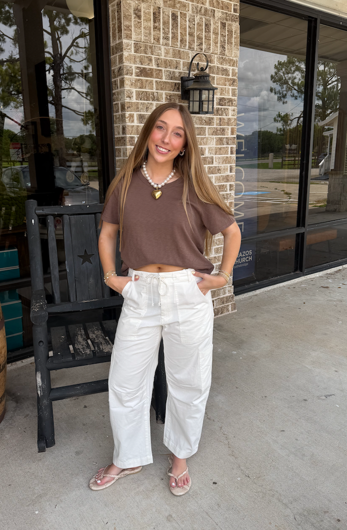Sabrina Curved Utility Pant