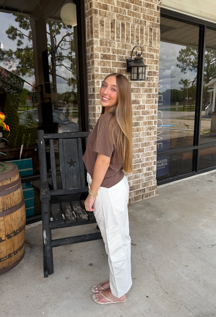 Sabrina Curved Utility Pant