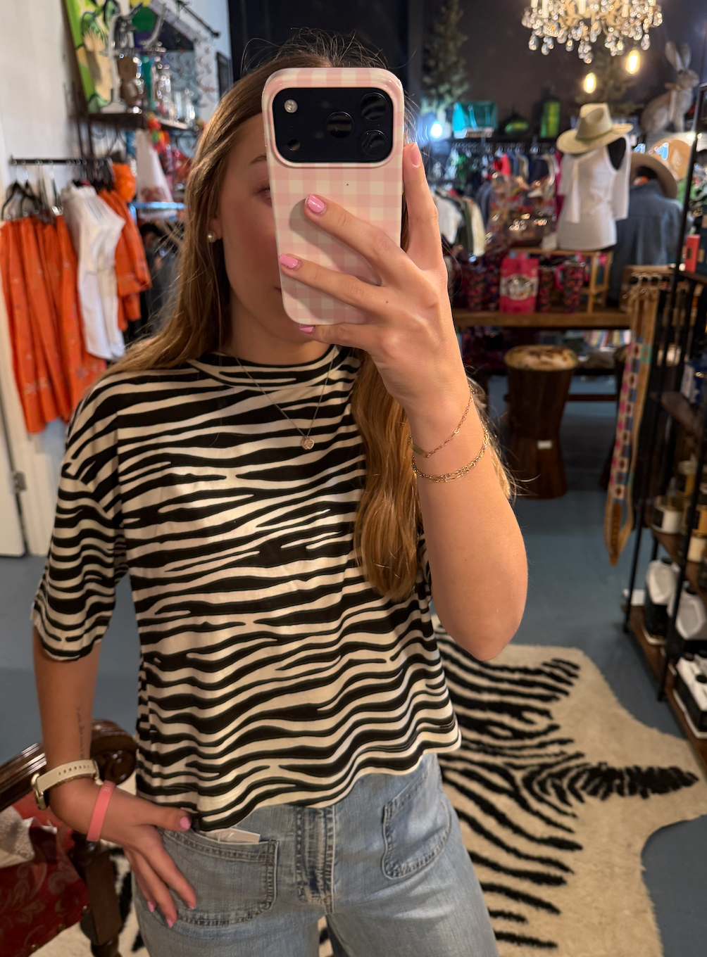 Mae cropped Tee
