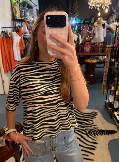 Mae cropped Tee