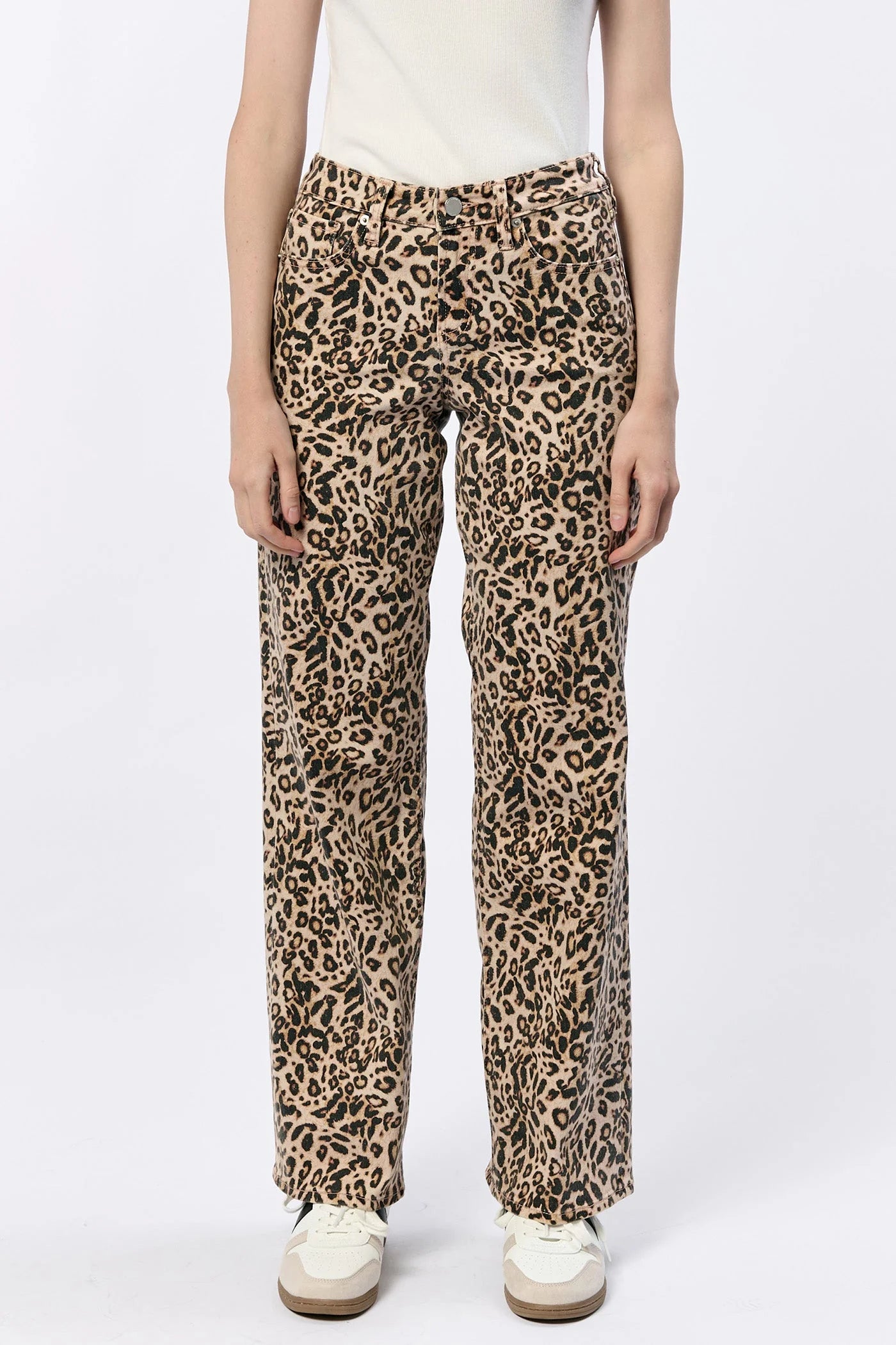 TAYLOR LEOPARD SAFARI PANTS