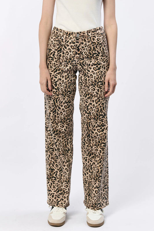 TAYLOR LEOPARD SAFARI PANTS