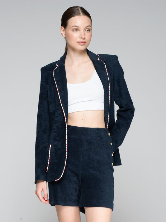 AZUL MARINO FELPA SHORTS