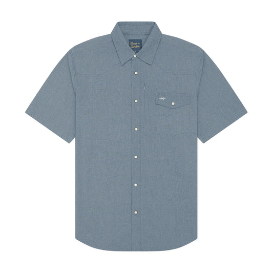 DENIM SHORT SLEEVE WESTERN FIELD SHIRT