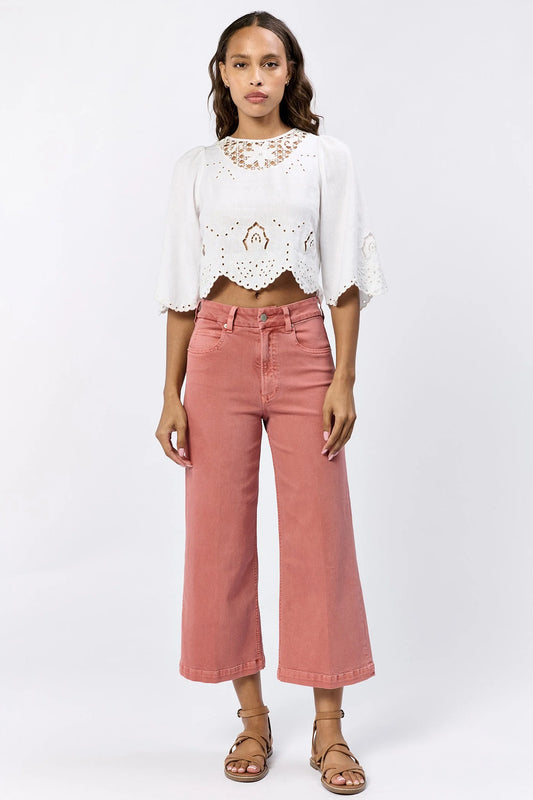 WHITE BLYTHE TOP