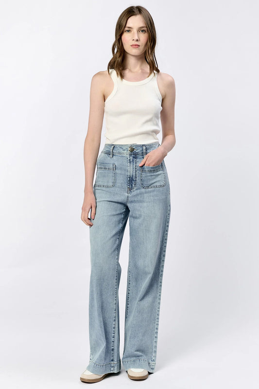 ZURIE AUDREY DENIM PANTS