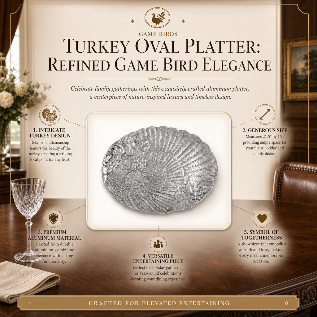 Turkey Oval Platter(1)