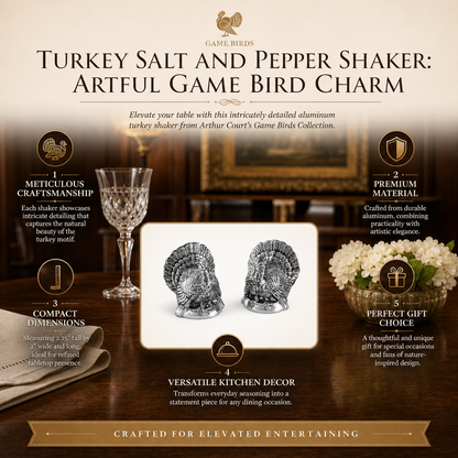 Turkey Salt and Pepper Shaker