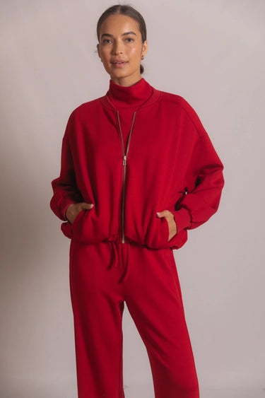 Butter Modal Bomber Jacket