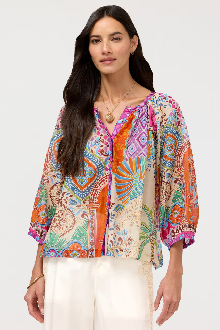 MICHAELLA PEASANT BLOUSE/AVELAR