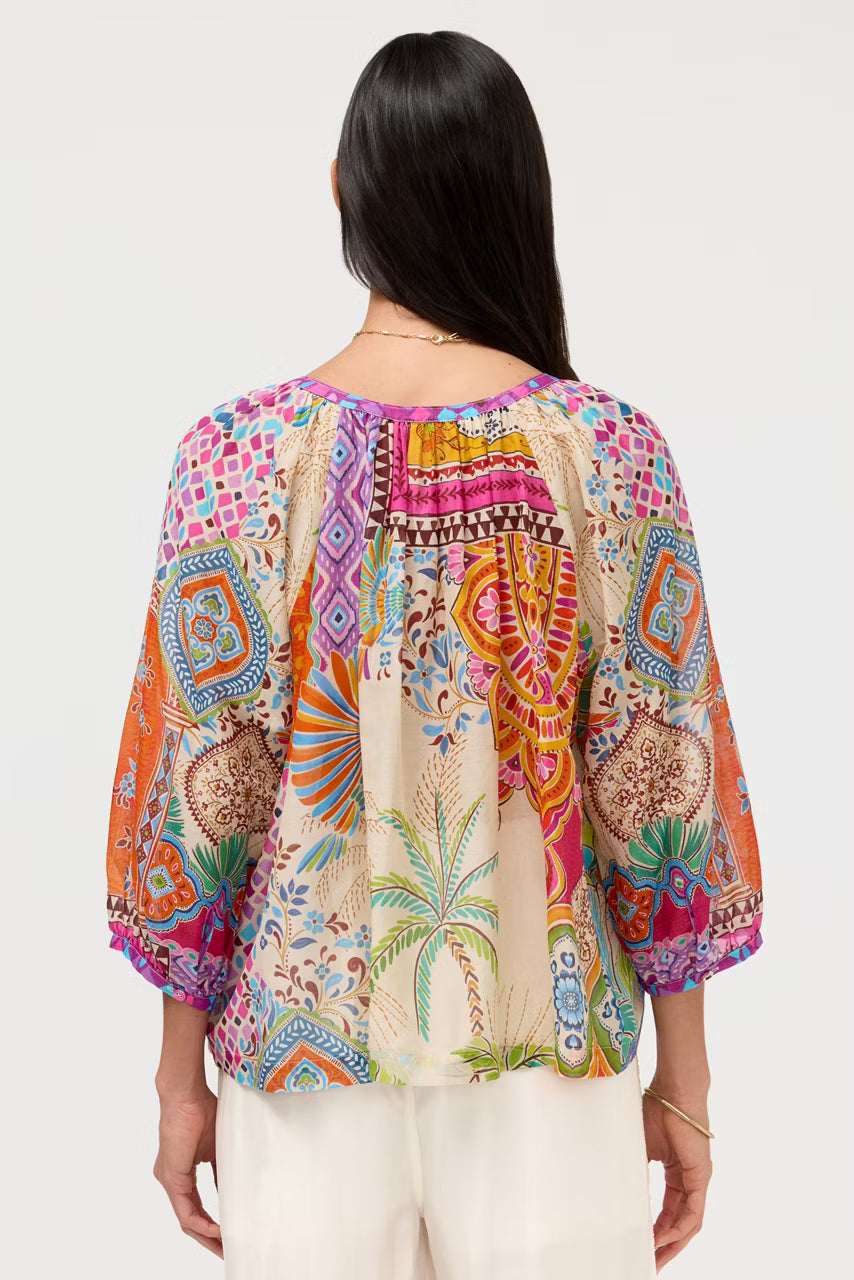 MICHAELLA PEASANT BLOUSE/AVELAR