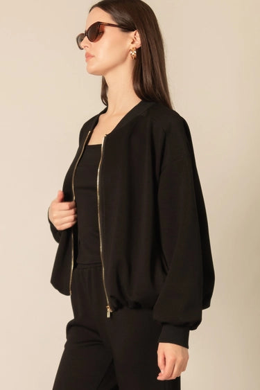 Butter Modal Bomber Jacket