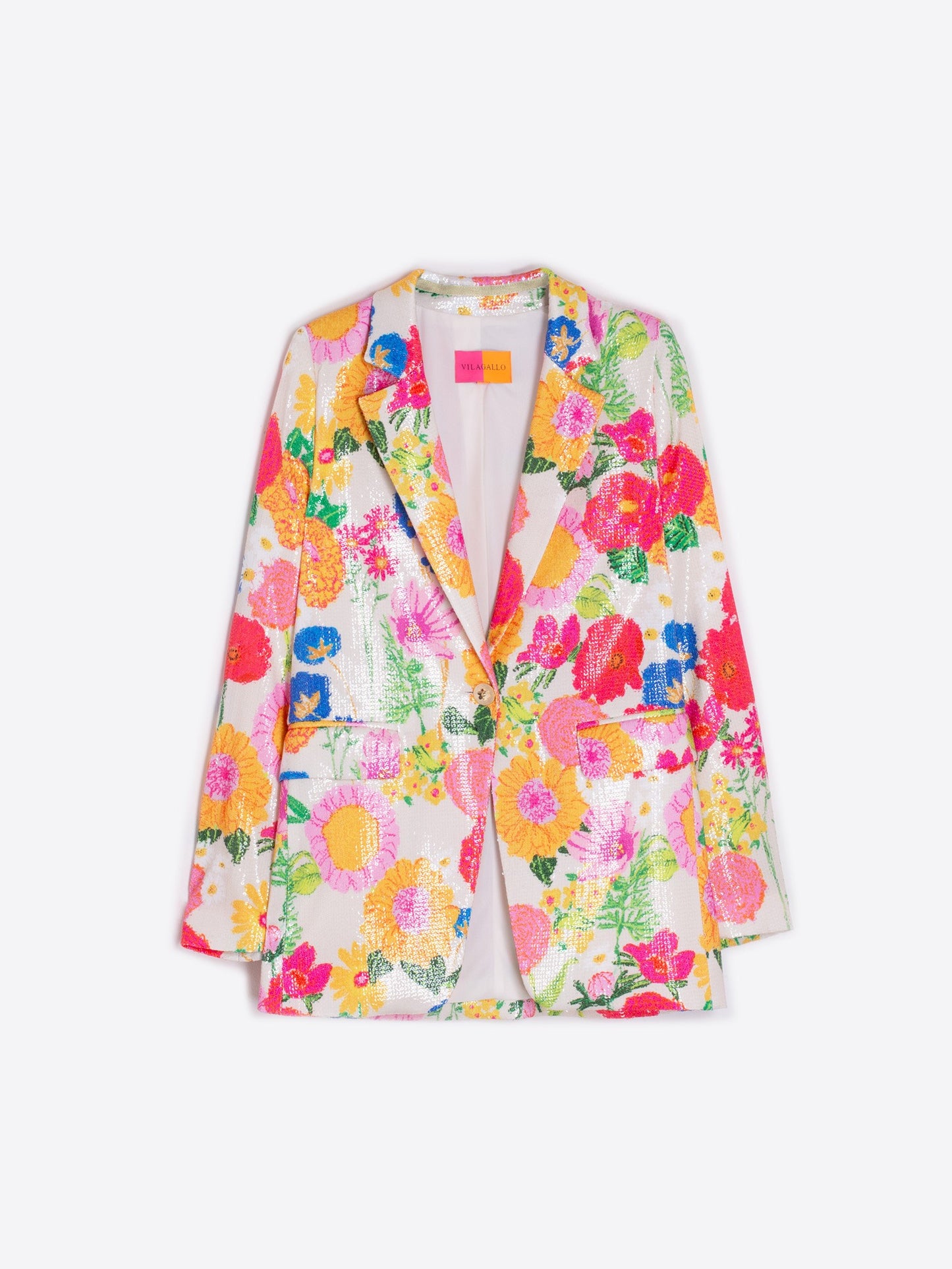 SEQUIN FLORAL JACKET