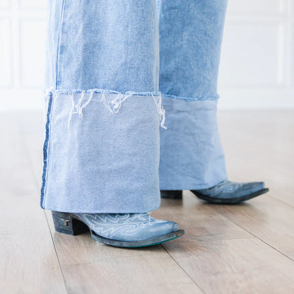 LEXINGTON BOOT/WASHED DENIM