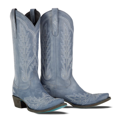 LEXINGTON BOOT/WASHED DENIM