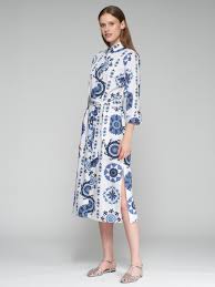 SUZANI AZUL DRESS