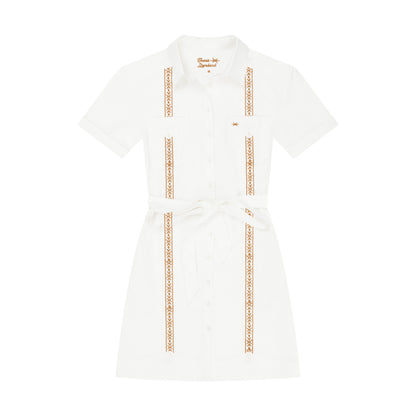 TEJAS GUAYABERA DRESS
