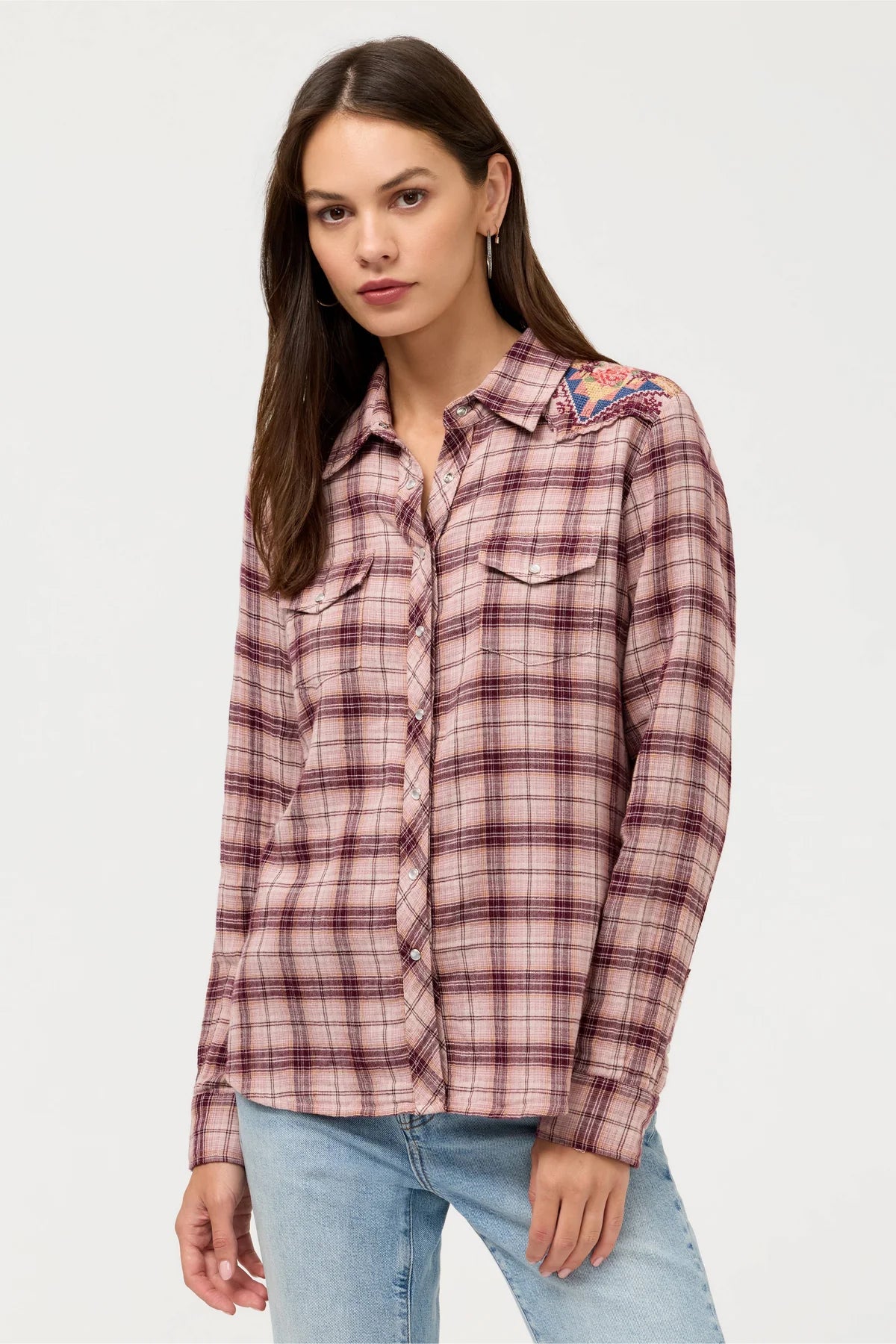 Western Plaid Shirt - Isadora