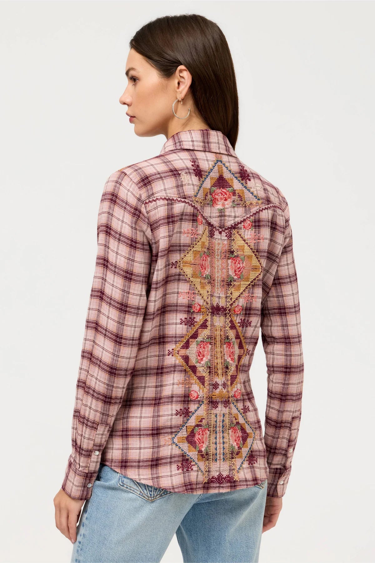 Western Plaid Shirt - Isadora